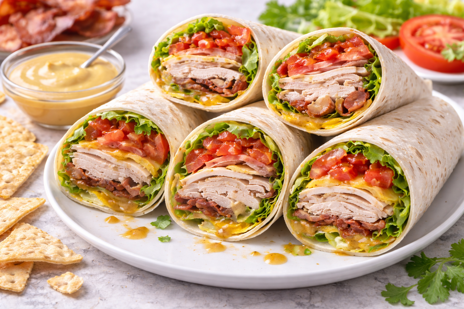 Turkey Club Wrap