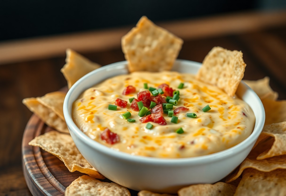 Creamy Bacon and Cheese Corn Dip