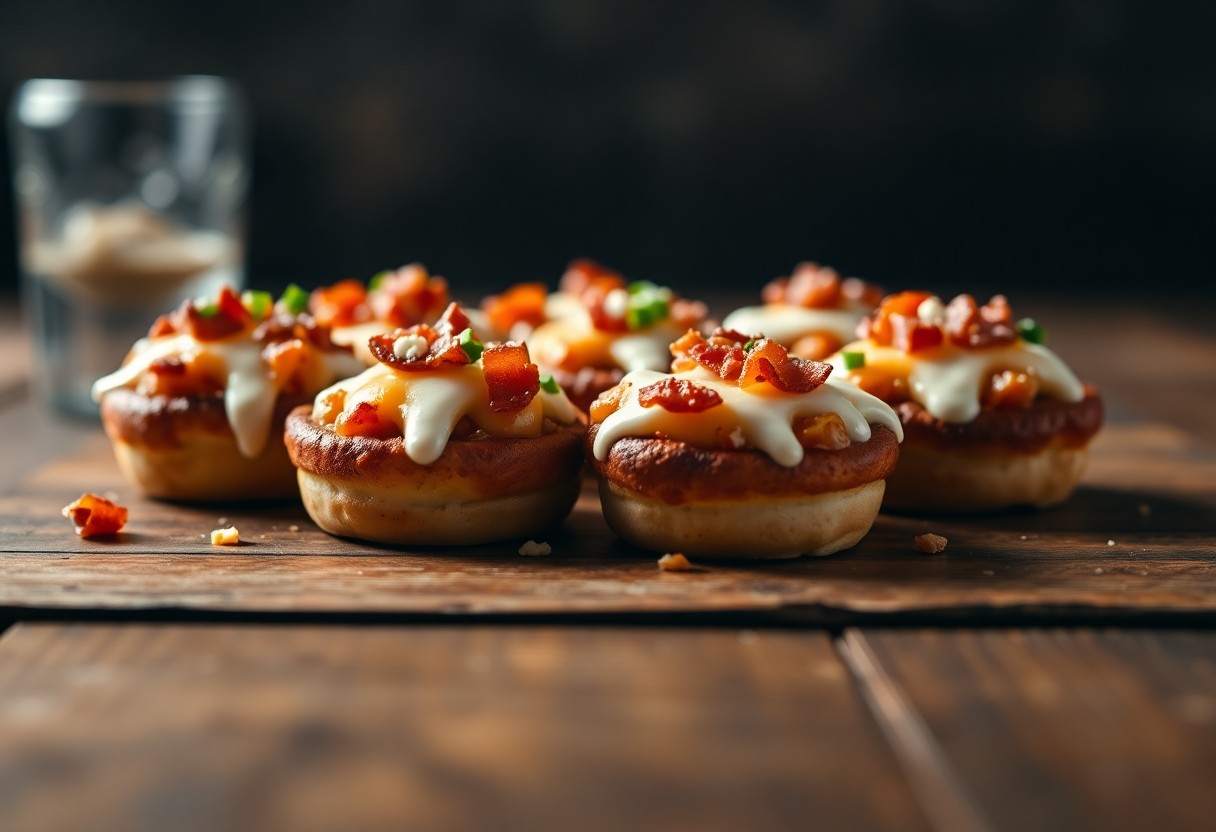 Mini Bacon Ranch Pizza Bites