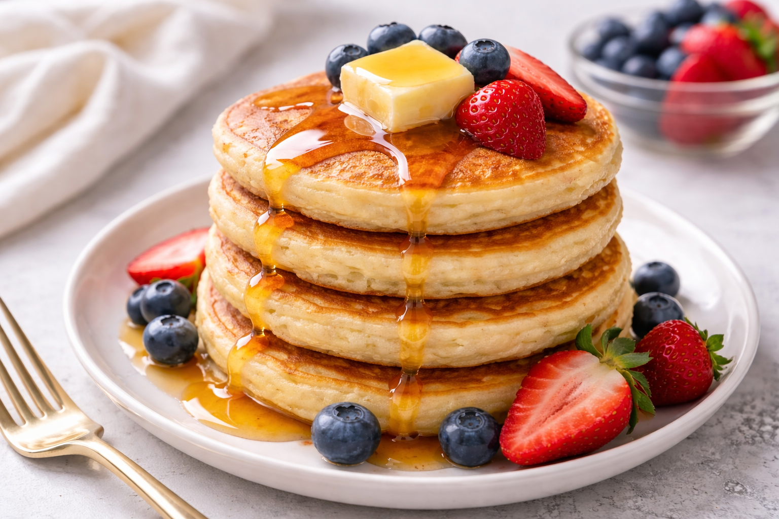 Fluffy Buttermilk Pancakes: The Secret to a Perfect Breakfast Stack