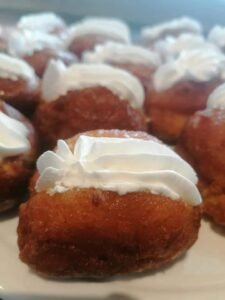 Homemade Cream or Ring Donuts