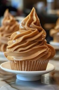 Caramel Swirl Cupcakes