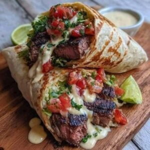 Steak Carne Asada Burritos