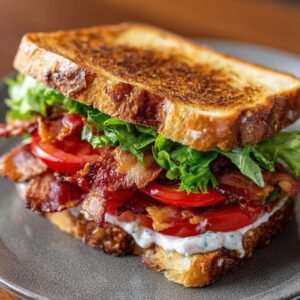 Classic American BLT Sandwich