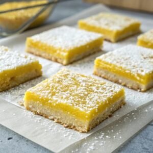 Vegan Gluten-Free Lemon Bars