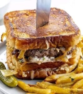 French Onion Patty Melt