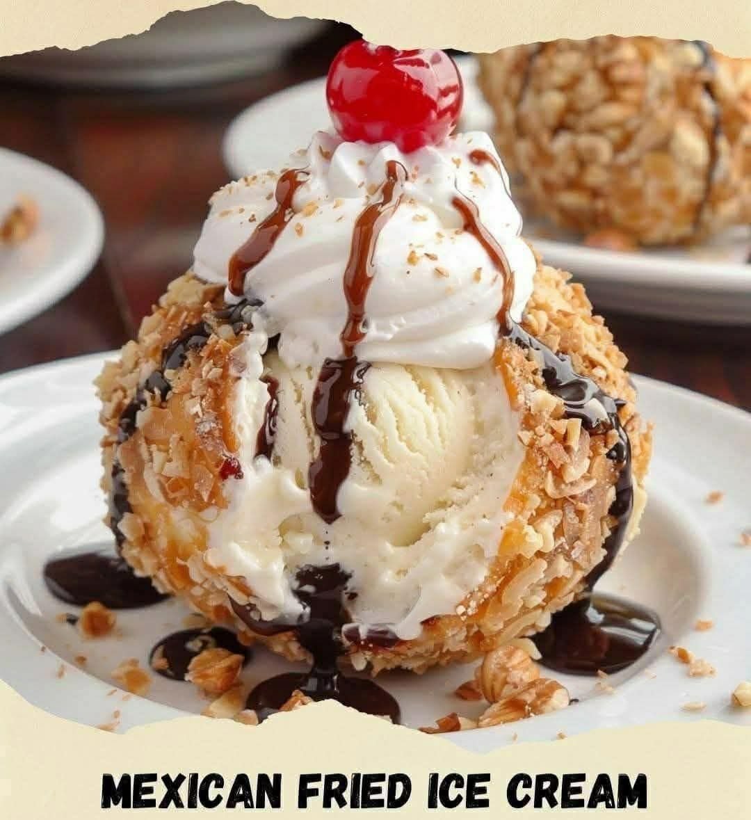 Easy Mexican Fried Ice Cream (No Frying Required!)