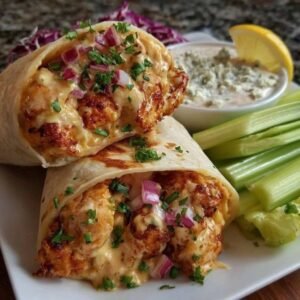 Buffalo Chicken Wraps