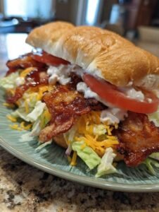 BBQ Bacon Ranch BLT