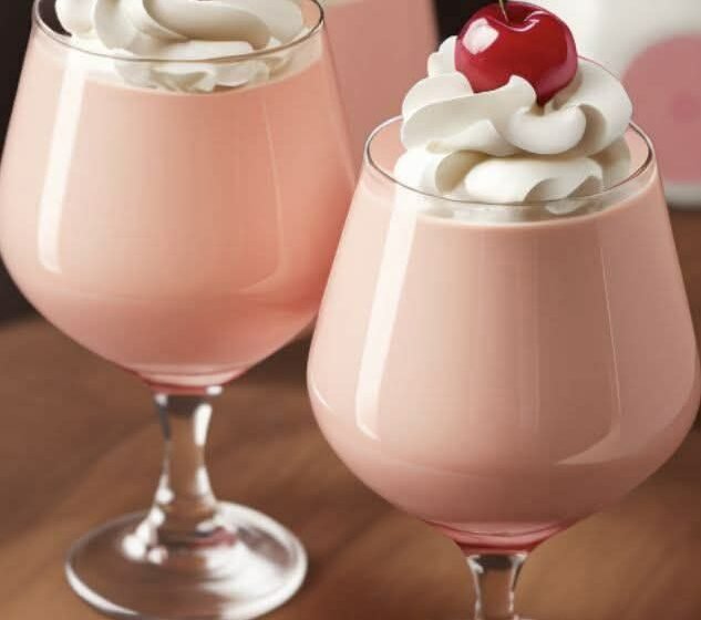 Cherry Mousse Dessert – Light, Silky & Elegant