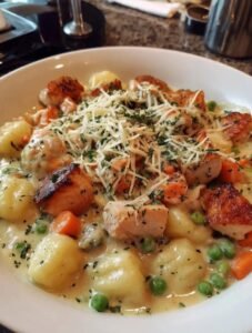 Gnocchi Chicken Pot Pie