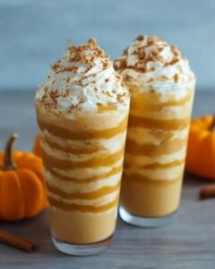 Pumpkin Spice Milkshakes
