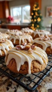 Maple Cookies with Maple Icing