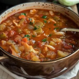 Cabbage Vegetable Soup