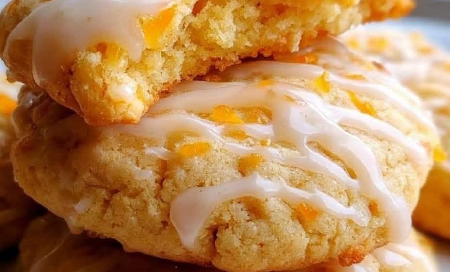 Irresistible Creamsicle Orange Cookies with Sweet Citrus Glaze