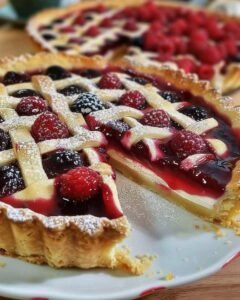 Jam and Mascarpone Tart