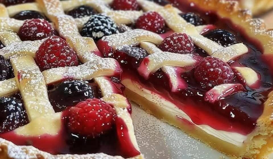Easy Jam and Mascarpone Crostata Recipe