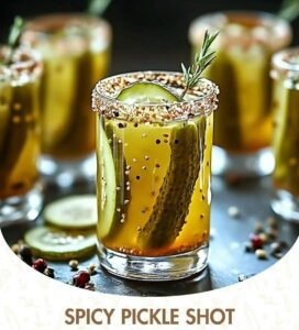Spicy Pickle Shot