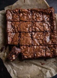 Triple Chocolate Fudgy Brownies